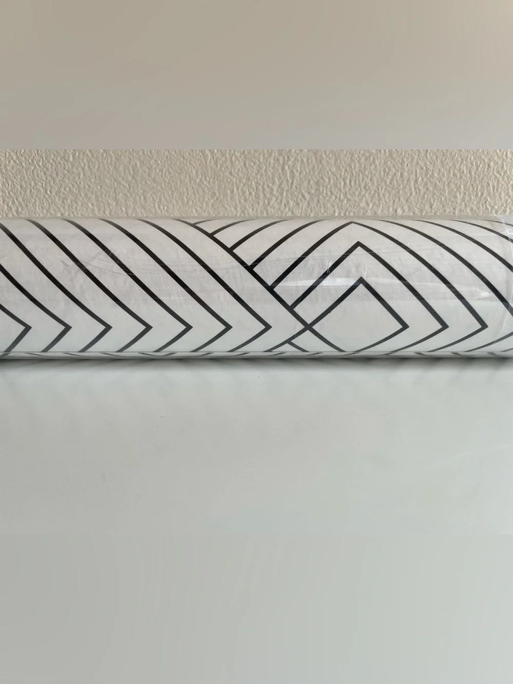 Project 62 Modern Geometric White and Black Peel-and-Stick Wall Decal Roll